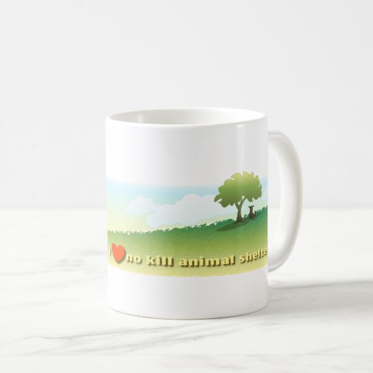 MattieDog Lubs No-Kill Shelters Mok (Voorkant rechts)