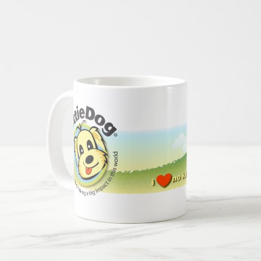 MattieDog Lubs No-Kill Shelters Mok (Voorkant links)