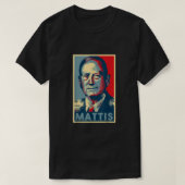 Mattis voor President 2020 General Mad Dog Mattis  T-shirt (Design voorkant)