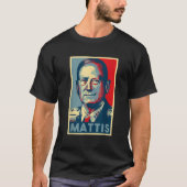 Mattis voor President 2020 General Mad Dog Mattis  T-shirt (Voorkant)