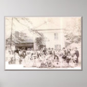 Mattison Reunion 1908 Gains, PA Poster (Voorkant)