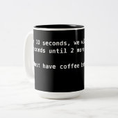 MattMathCoffeeMug Tweekleurige Koffiemok (Voorkant links)