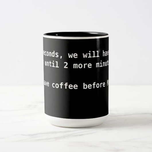 MattMathCoffeeMug Tweekleurige Koffiemok (Center)