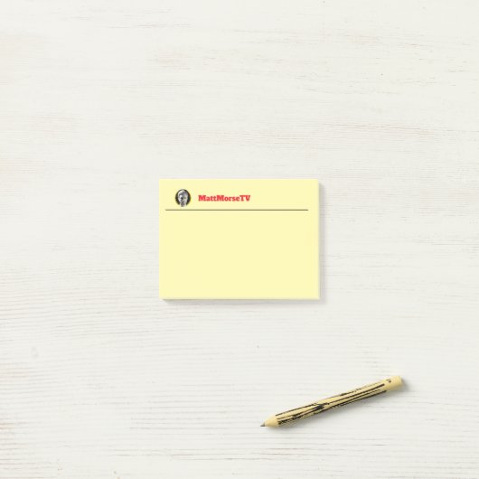 MattMorseTV Post It Notes (verschillende maten) (Op bureau)