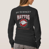 Mattos Science Committee heeft lang gesleept shirt (Achterkant)