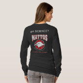 Mattos Science Committee heeft lang gesleept shirt (Achterkant volledig)