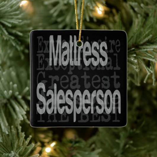 Mattress Salesperson Extraordinaire Keramisch Ornament (Boom)