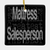 Mattress Salesperson Extraordinaire Keramisch Ornament (Voorkant)
