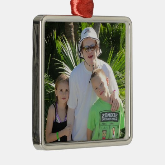 Matt's Custom Metalen Ornament (Rechts)