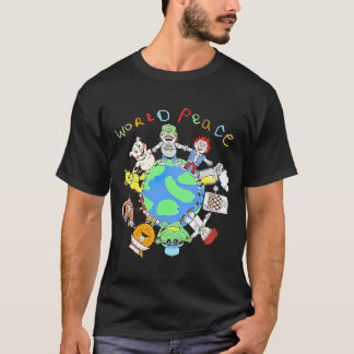 Matty Canadian Chef Matheson WORLD PEACE T-shirt