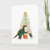 Matty en Ty kerstkaart Kaart (Voorkant)