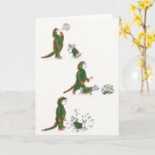 Matty- en Ty-Moederdag Kaart (Gele Bloem)