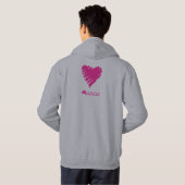 Matty houdt van Elizabeth! Hoodie (Achterkant volledig)