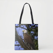 Mature Bald Eagle (2 Pics) Tote Bag (Voorkant)