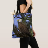 Mature Bald Eagle (2 Pics) Tote Bag (Dichtbij)