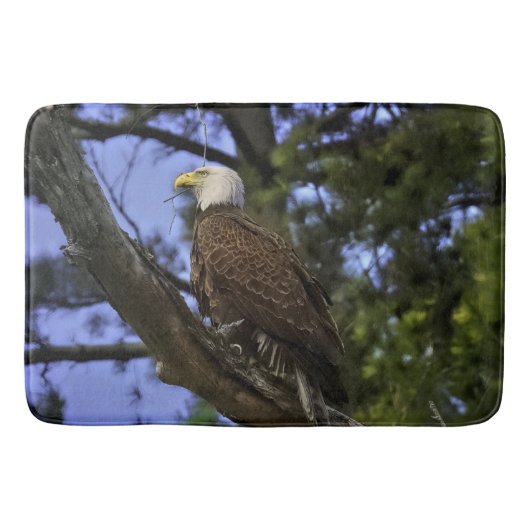 Mature Bald Eagle Badmat (Voorkant)