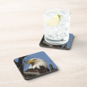 Mature Bald Eagle Bier Onderzetter (Rechterzijde)