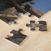 Mature Bald Eagle in Nest Jigzaag Puzzle Legpuzzel (Zijkant)