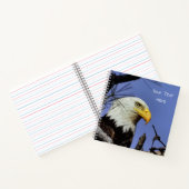 Mature Bald Eagle in Nest *Personalize* Notitieboek (Binnen)