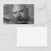 Mature Modellen Agency visitekaartje (Voorkant / Achterkant)