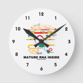 Mature RNA Inside Biology Humor Ronde Klok