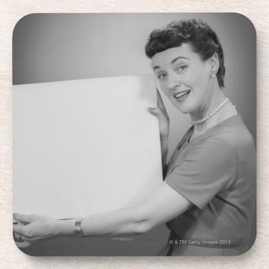 Mature Woman Drankjes Onderzetter (Voorkant)