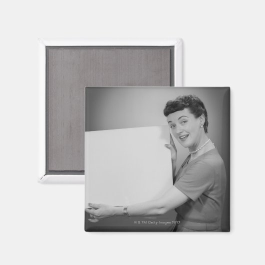 Mature Woman Magneet (Voorkant / Achterkant)