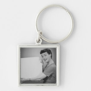 Mature Woman Sleutelhanger
