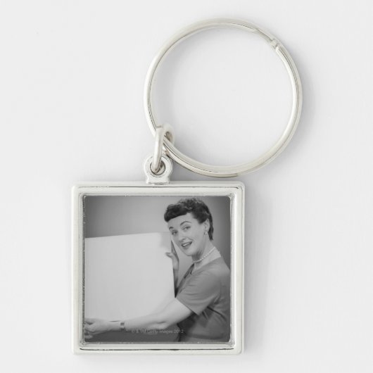 Mature Woman Sleutelhanger (Voorkant)