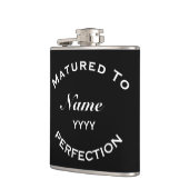 Matured To Perfection Personalised Birthday Gift Heupfles (Links)