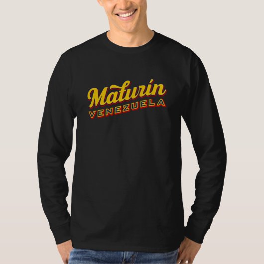 Maturín Venezuela T-shirt (Voorkant)