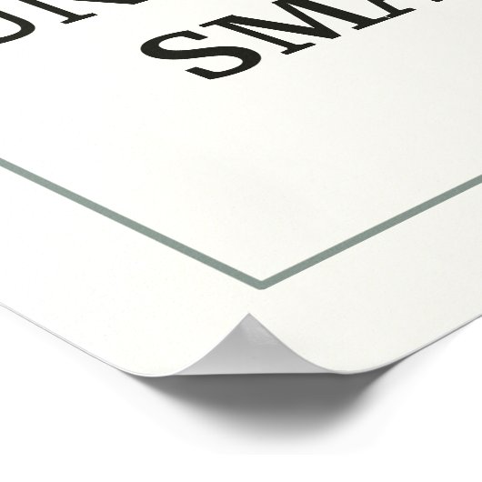 MATURITY IS NIET WANNEER WE GROTE ZAKEN BEGINNEN T POSTER (Hoek)