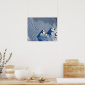 Matusevich Gletsjer, Antarctica Poster (Keuken)