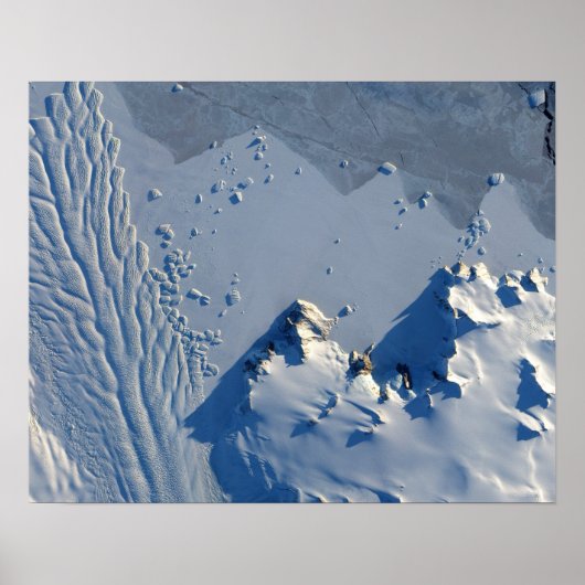 Matusevich Gletsjer, Antarctica Poster (Voorkant)