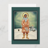 Matushka Olga of Alaska Prayer Card Briefkaart (Voorkant / Achterkant)