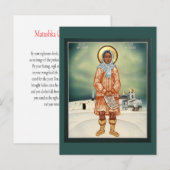 Matushka Olga van Alaska Prayer Kaart (Voorkant / Achterkant)