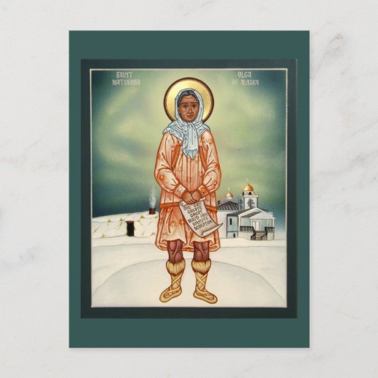 Matushka Olga van Alaska Prayer Kaart (Voorkant)