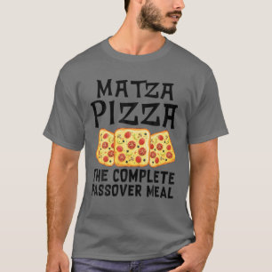 Matza Pizza de volledige Passover Meal Joods sede T-shirt
