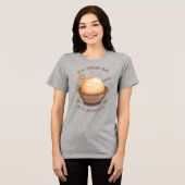 Matzah Ball Soep Liefhebber Tri-Blend Shirt (Voorkant volledig)