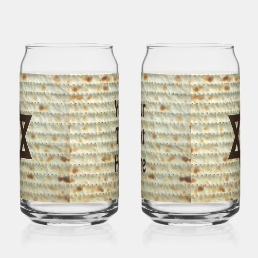 Matzah Blikvorm Glas (Links)