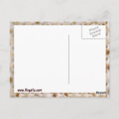 MATZAH BRIEFKAART ~ unleavened and pesadich (Achterkant)