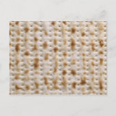 MATZAH BRIEFKAART ~ unleavened and pesadich (Voorkant)
