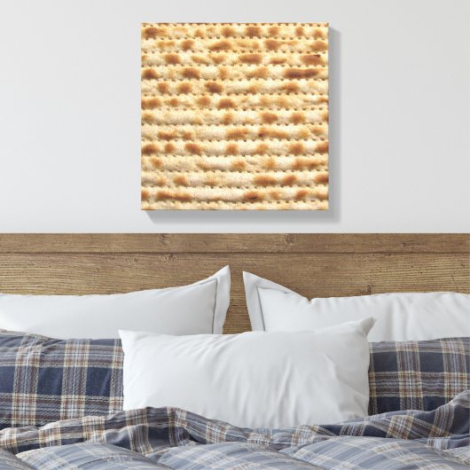 Matzah Canvas Afdruk (Insitu (Slaapkamer))