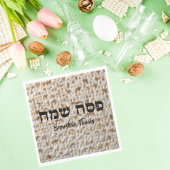 Matzah Hebreeuws Happay Pascha servetten