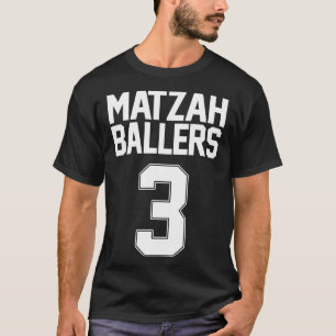 Matzah Ller 3 Grappige Joodse Sketll Team Matzo T-shirt
