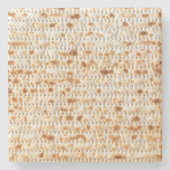 Matzah Vergroot Pascha Stenen Onderzetter (Voorkant)