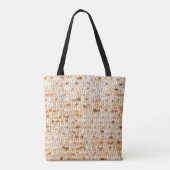 Matzah Vergroot Pascha Tote Bag (Achterkant)