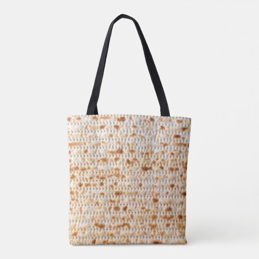 Matzah Vergroot Pascha Tote Bag (Achterkant)