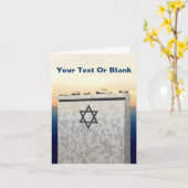 Matzevah Donation Kaart (Gele Bloem)