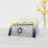 Matzevah Sympathie Kaart (Gele Bloem)